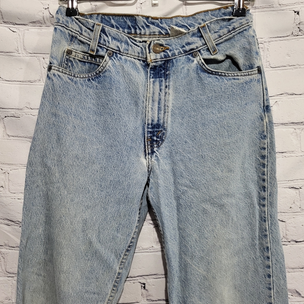 Vintage Levi's 550 Orange Tab Jeans Men's Size 28x30 Made in mexico - Picture 7 of 9